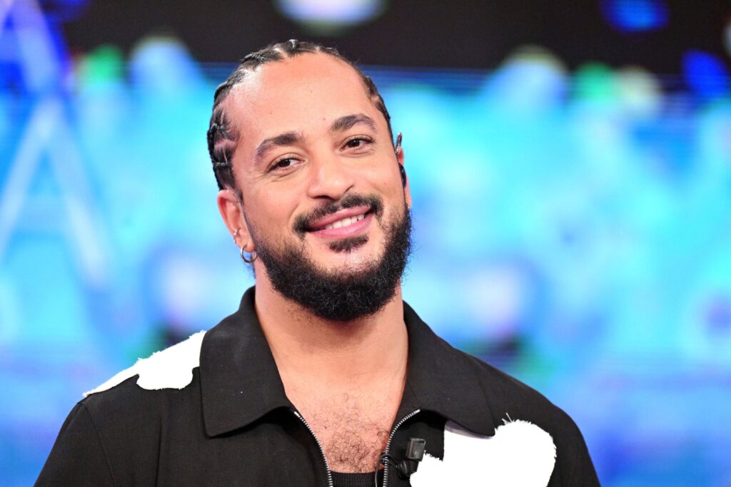 Slimane Nebchi appears on Italian talk show, Roma, Italy - 21 Mar 2024