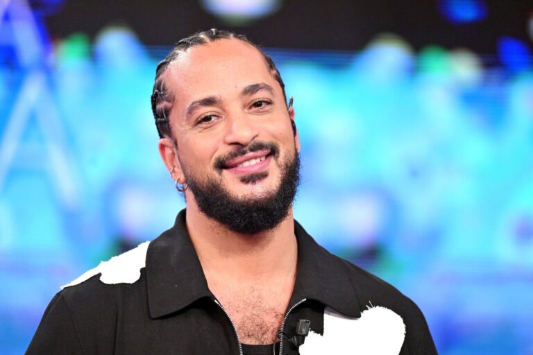 Slimane Nebchi appears on Italian talk show, Roma, Italy - 21 Mar 2024