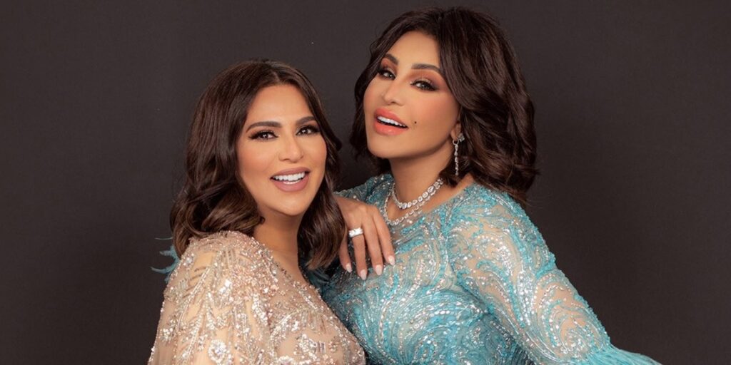 نوال وأحلام في جلسة تصوير تؤكد احترام العلاقة بين الفنانتين