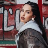 صورة منال بنشليخة من تصويرها إحدى الفيديو كليبات