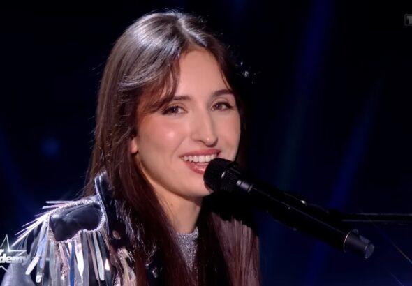 Ambre Jadah على المسرح بعد فوزها بـ Star Academy 2026