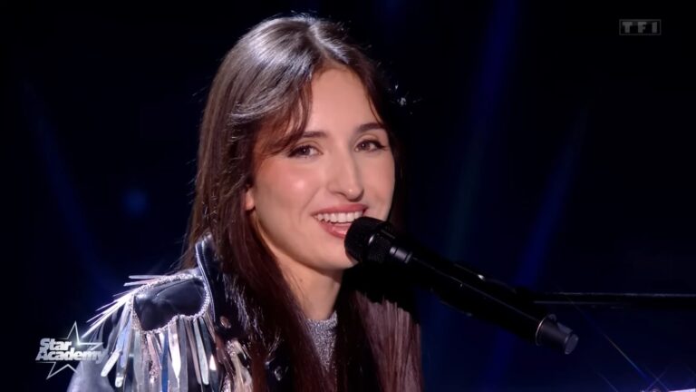 Ambre Jadah على المسرح بعد فوزها بـ Star Academy 2026